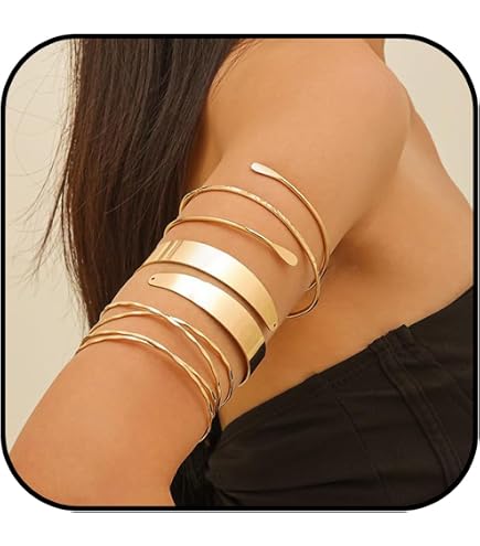 Bracciale borbonico rigido a fascia larga in oro 12 karati - Italia XIX secolo - Vendita