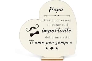 SERENEGLOW Festa del Papa Idee Regalo Papa Compleanno Papà Regali per Papà Regalo Compleanno Papà Idee Regalo per Papà Ornamenti Decorativi Regali Natale Genitori Regali per Genitori Regalo Natale Papà Regalo