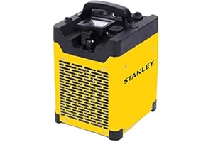 STANLEY Calefactor eléctrico industrial – gama Indus – 3000 W – Proyector LED orientable