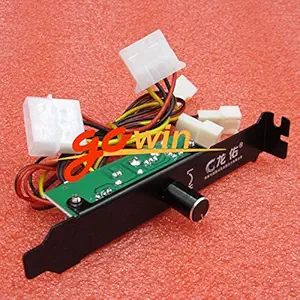 Generic Cooler Cooling Fan Speed Controller 3 Channels PC for CPU Case HDD DDR VGA