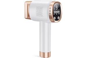 Prettivo Laser Hair Removal Device for Women, IPL Hair Removal Device 3-in-1 with 9 Energy Levels, 999,900 Flashes, 2 Control Modes, IPL Laser Hair Remover for Body Facial Leg