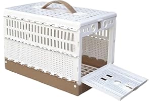 Milageto Gabbia Portatile Pieghevole per Piccioni e Accoppiamento