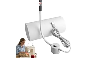 NATWO Magnetic Positioning Quilting Light for Sewing Machine, Laser Guide for Sewing Machine, Sewing Machine Light, Adjustable Dot/Line/Crosshair Projection Quilting for Sewings Machines (Red Cross)