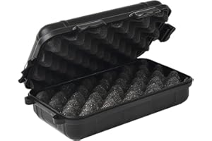 SEIWEI Boîte de rangement de survie, 200 x 120 mm, étanche, résistante aux chocs, boîte de rangement sèche, en plastique rigide, étui de transport pour téléphone tactile