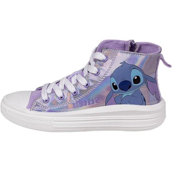 CERDÁ Life'S Little Moments Zapatillas Infantiles de Stitch con Luz LED, Azul y Rosa, 30 EU