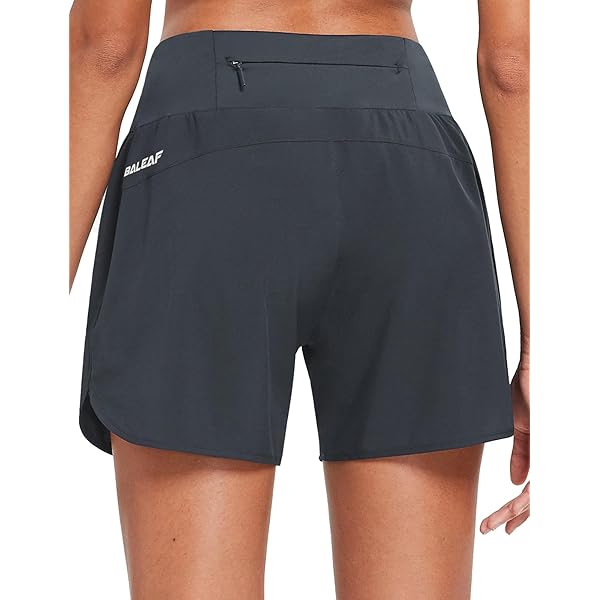 baleaf Zwemshort voor dames, buikcontrole, hoge taille