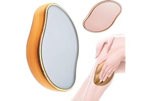 Neoreser 3.orange Nano-MMQ-OG-20804 Épilateur en cristal,gomme cristal,Epilateur Gomme de Cristal Nano Epilateur Cristal,Épilateur Indolore,Portable pour Les Jambes,Les Bras Et Le Dos (Orange)