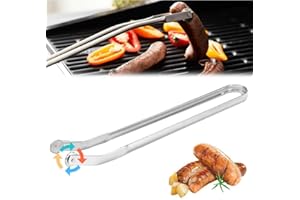 EULERYOO Pince Barbecue Roulette, Pince a Retourner les Saucisses, Pince Saucisse Barbecue Roulette pour Saucisses Avec Rouleaux Ustensiles Barbecue Accessoire
