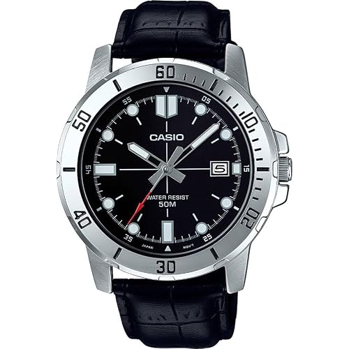 Casio Enticer Men Analog Black Dial Men\'s Watch - MTP-VD01L-1EVUDF(A1371)
