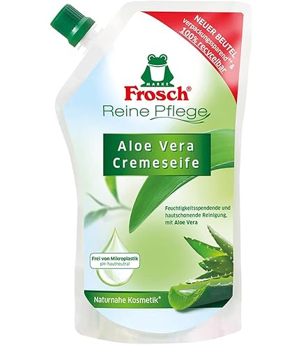 8x Frosch Aloe Vera Handspl-Lotion 500 ml : Amazon.de: Drogerie &  Krperpflege