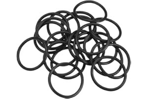 sourcing map Juntas tóricas de caucho de nitrilo 36 mm DE 29,8 mm ID 3,1 mm de ancho, junta de sellado métrica, paquete de 20