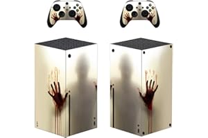 DolDer Skin Sticker/Slickwrap, Protective Skin for Xbox Series X Console and 2 Dualshock Controllers - 0719