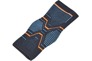 KEENSO Unisex Ankle Guard, Foot Support Sport Knitting Ankle Guard Pad Forcing Keep Warm for Football Basketball Fitness Single(L) sports protective gear sports protective gear