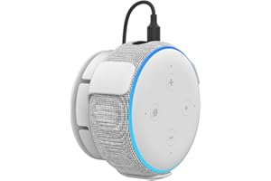 ARVALOLET Support Mural pour Haut-parleurs Amzon Echo Dot 3ème génération Smart Home