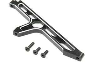TEAM LOSI RACING LOSI Chassis Brace Front, Aluminum Black: DBXL-E 2.0