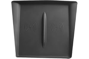 Arcoche Tappetino Per Console Centrale Per Tesla Model 3 Highland, Cuscinetto In Silicone Antiscivolo Per Console Centrale, Copertura Di Ricarica Wireless Per Accessori Tesla Model 3 Highland 2024.