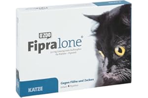 O'ZOO GMBH FIPRALONE 50 mg Lsg.z.Auftropf.f.Katzen 4 St