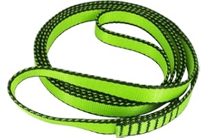 FOSER Corda da arrampicata in nylon da 18 mm, corda in nylon 23KN, da applicare per arrampicata su roccia, alpinismo, escursionismo, discesa, attrezzatura di emergenza