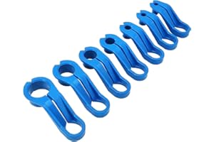 Hsthe Sea 7 pezzi Set di strumenti per la disconnessione della linea CA dei veicoli Strumento di rimozione della linea del carburante Strumento di scollegamento angolato