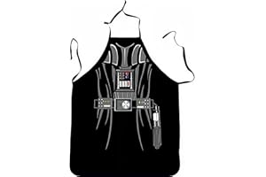 WOO LANDO Fartuch kuchenny i fartuch do grillowania dla mężczyzn – 73 x 57 cm – zabawny pomysł na prezent do grillowania