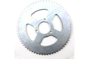STONEDER 35mm T8F 64 Tooth Steel Rear Chain Sprocket For 2 Stroke 47cc 49cc Chinese Pocket Bike Goped Scooter Mini Moto ATV Quad