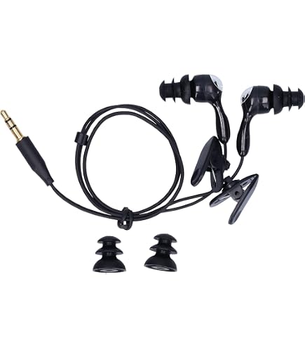 Lyrlody Beengeleidingszwemhoofdtelefoon – IP68 Waterdicht, 3,5 Mm Plug, Vervangbare Oordopjes – Ideaal Voor Zwemmen, Hardlopen En Fitness