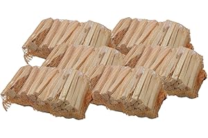 Buri 6X Leña En Saco Secado Quemar Astillas Leña Madera Blanda Pino Abeto Rojo