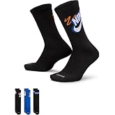Nike Nike Everyday Plus Crew-socken (3 Paar) Crew &ccedil;orapları &Uuml;niseks Yetişkin