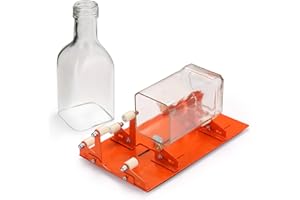 Tagliabottiglie Vetro Elettrico 150W | Taglia E Trasforma Bottiglie In Vasi, Portapenne - Rotazione 360° E 6000 Giri/min - Foto 8