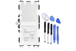 HUBEI T8220E T8220K T8220U T8220C Remplacement de la Batterie d'ordinateur Portable pour Samsung Galaxy Note 10.1 2014 Edition SM-P600 SM-P601 SM-P602(3G&WiFi,Turkey) SM-P605(LTE,3G&WiFi) (3.8V/8220mAh)