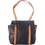 FLORENCE LEATHER MARKET BORSA &ldquo;BERRI&rdquo; A SPALLA-ZAINO IN VERA PELLE B017