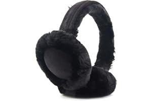 GNEGNI LIFE Classic Ear Muffs Women, Furry Warm Ear Warmers Faux Fur Ear Covers for Outdoor Running Women and Men