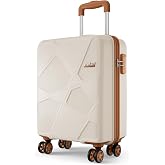Safari Pentagon Pro 8 Wheels 55cm Cabin Size Trolley Bag, Hard Case Polypropylene, 360º Wheeling Small Carry-on Luggage, Suit