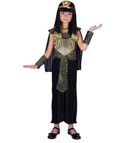 E15 Ladies Cleopatra Egyptian Goddess Fancy Dress Halloween Costume & Headband - Foto 8