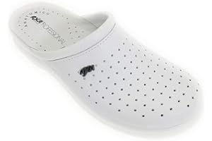 AXA SHOES Ciabatta Sanitaria Professional Made in Italy Vera Pelle Taglie da 36 a 40