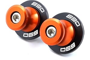 TEAUSA Misura for KTM 690 SMC Duke 690SMC SMC R 690duke 2009-2019 2020 2021 2022 Tappi valvola moto M10 Bobine forcellone Slider Stand Viti (Size : 10MM-orange)