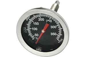 Onlyfire - Termometri per Barbecue Griglia Barbecue a Accessori Indicatore di Temperatura per Fumatore di Legna, Grill, BBQ，Ø 52mm quadrante，50-350 ℃ / 100-700 ℉