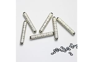 ToBeIT Lot de 6 barils de fléchettes - Accessoires pour fléchettes - Convient pour fléchettes souples et en acier