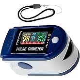 Professional Finger Pulse Oximeter &ndash; Pulse Meter for Finger Blood Oxygen (SpO₂) and Heart Rate Pulse Oximeter for Instant Rea