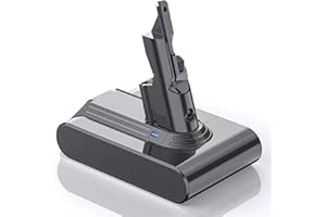 LONG FIT Batteria per Dyson V7, LONGFIT 6500mAh SV11 Batteria di Ricambio per Dyson V7 Fluffy V7 Motorhead V7 Animal V7 Cord free V7 Trigger V7 Absolute Aspirapolvere