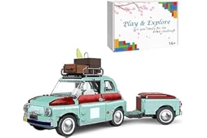 JOMIOD Technic - Set di mattoncini da costruzione per auto, 1475 mattoncini da costruzione turistici, per picnic, auto da corsa, giocattolo da costruzione, compatibile con Lego Technic