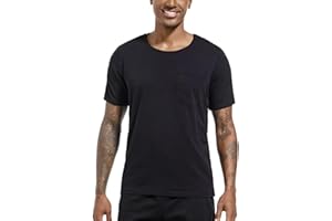 Landofgenie Sportshirts Herren und Damen Activewear-T-Shirts Hemd nach der Schulter Erholungs-T-Shirt Funktionsshirt mit Druckknöpfe Linke und Rechte Seite zum Abreißen Kurze Ärmel