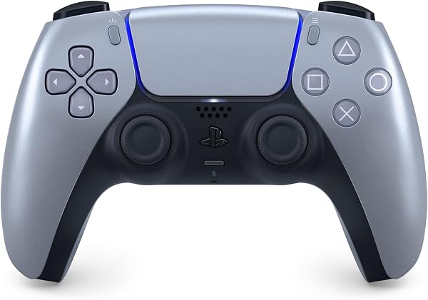 PlayStation Sony DualSense Wireless Controller Sterling Silver 5 - 1
