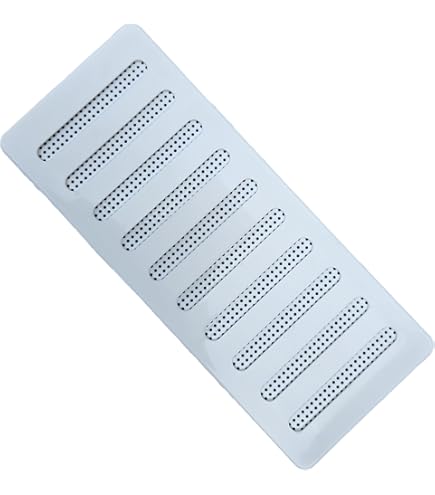 10x Push-in Soffit Vent - Brown 70mm | DIY At B&Q