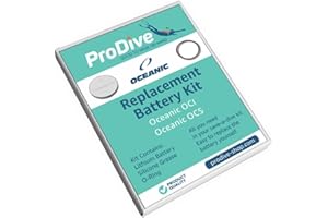 UBCWIN Battery Kit for Oceanic OCi, OCS Dive Computer