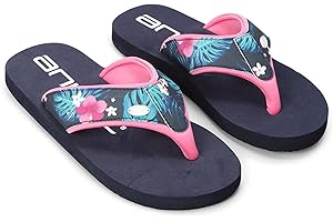 Animal Swish Kids Recycled Flip-Flops - Slip-on & Lightweight Footwear with Soft Padded Straps for Boys & Girls - Best for Spring, Summer, Beach & Outdoors