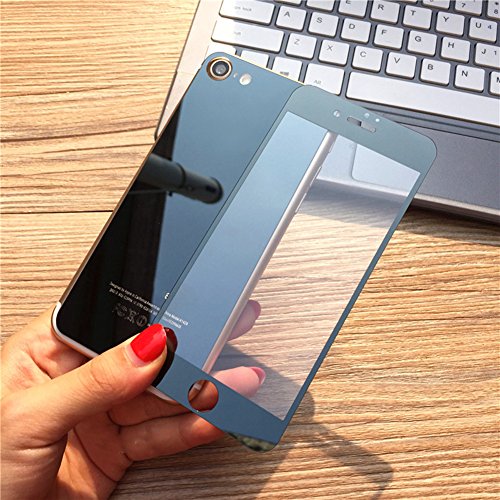 Vorne & hinten Spiegel Effekt ausgeglichenes Glas Screen Protector für iPhone 7/7 Plus