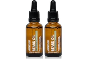 Apothecary 87 Beard Oil Duo | Vanilla & Mango Fragrance | Premium Formulation With Plant Extracts | Beard Conditioner, Nourishes, Softens and Moisturises, Reduces Irritation | 2 x 30ml