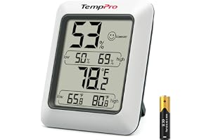 TempPro TP50 Digital Termohygrometer Inomhustermometer, Hygrometer