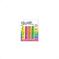 Sharpie Fluo XL Highlighters Chisel Tip Assorted Fluorescent 4 Count